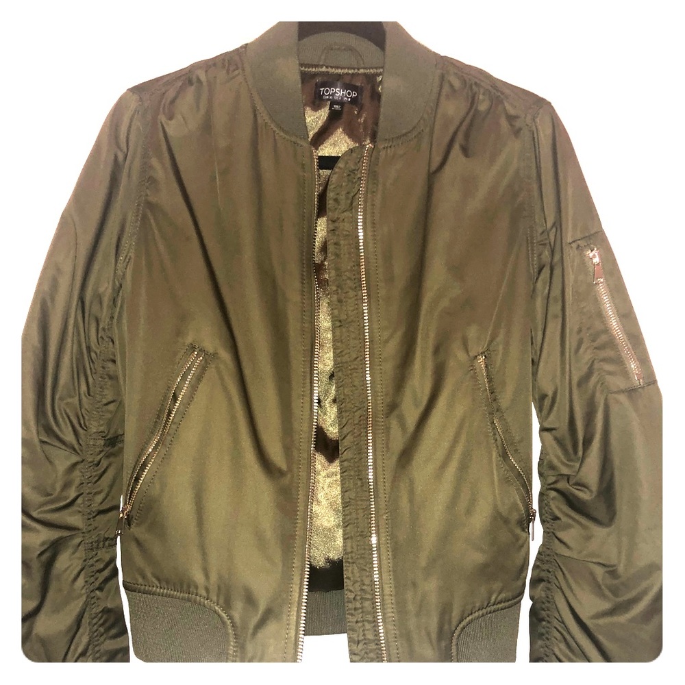 Nordstrom TOPSHOP bomber Jacket
